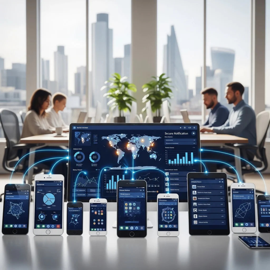 Mobile device management in business